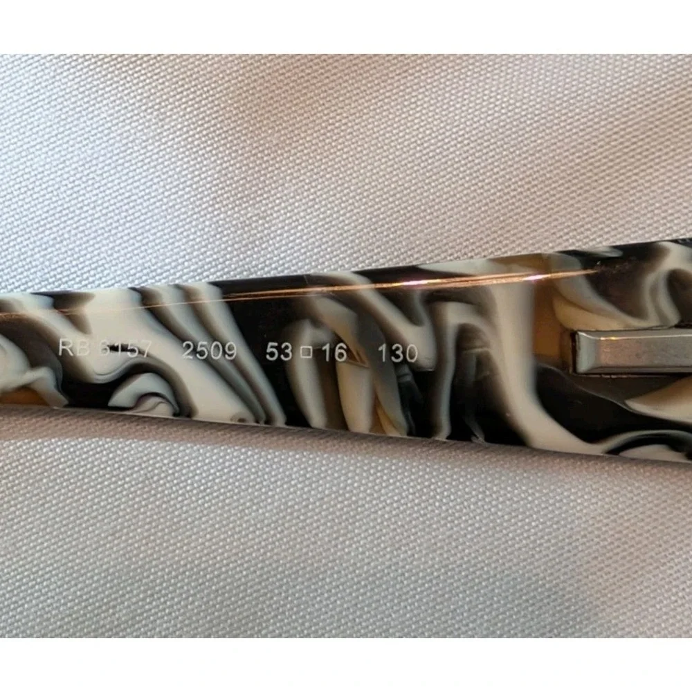 Ray-Ban‎ Eyeglasses RB 6157 2509 Black Marble Frames 53-16-130